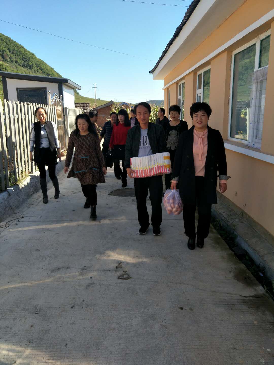 抚松县文化馆开展爱心帮扶活动